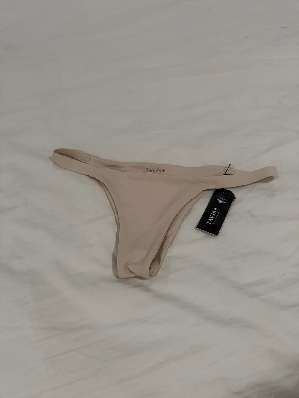 Tavik Beige Cheeky Bikini Bottom - Women Swim